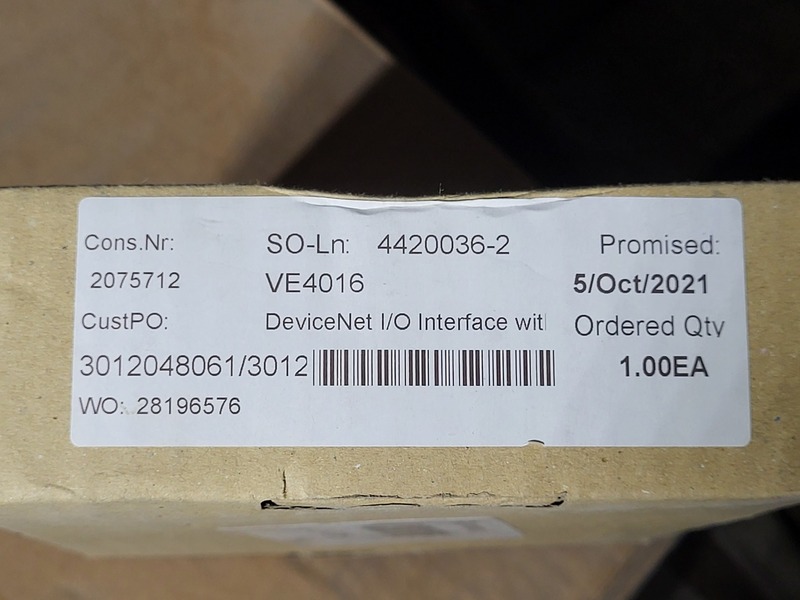 Emerson #VE4016, Communication Interface Card, 2021, new surplus - Image 4
