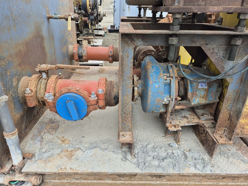Metso, Underground Mine Water Pump Skid - HMG 100 Agitated Tank, Dual 100 HP Motors, Benshaw Controls - Image 6