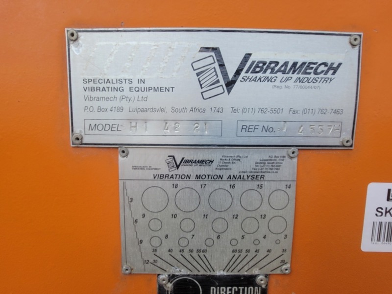 84" x 14' Vibramech #H1-42-21, Single Deck Vibrating Horizontal Screen w/ 2x9 kW Motor - Image 2