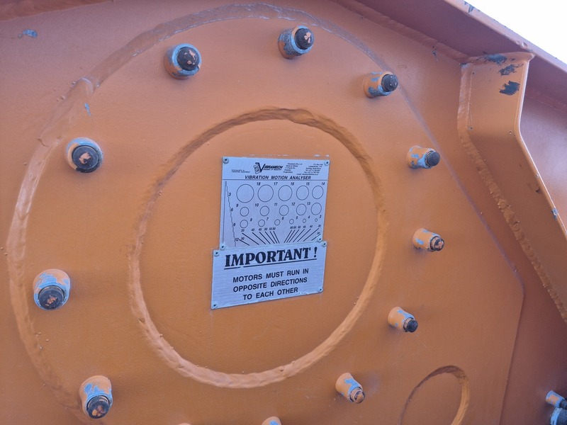 36" x 16' Vibramech #H1-48-09, Single Deck Horizontal Vibrating Screen w/ 2x3 kW Motors - Image 10