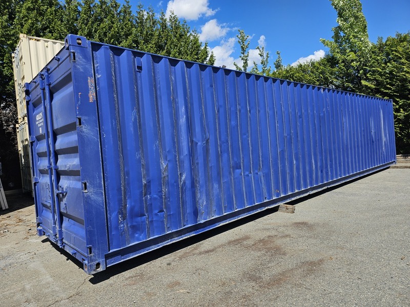40' Shipping Container w/ 3 Roll-up Doors 7347496 - Image 2