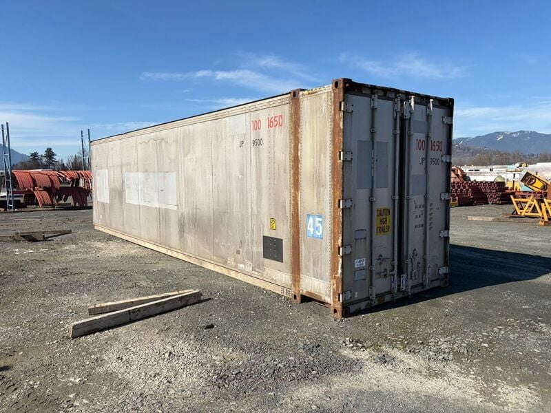 36' Insulated High Cube Shipping Container - 1001650 - Image 1