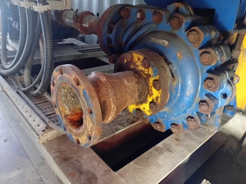 Warman #4/3-DD-AHP, Dual Tailings Slurry Pump Skid w/ 2 x 100 HP Motors - Image 2