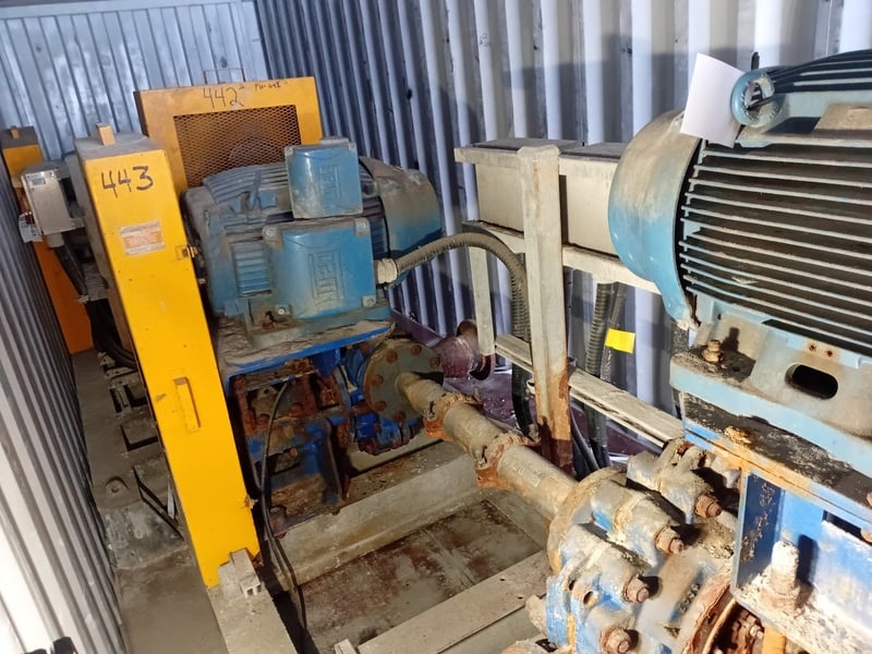 Warman #4/3-DD-AHP, Dual Tailings Slurry Pump Skid w/ 2 x 100 HP Motors - Image 6