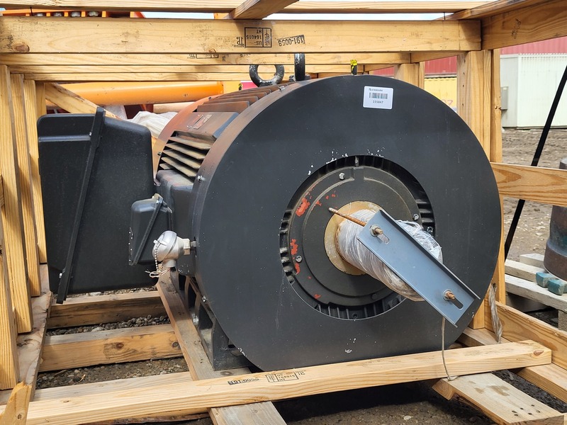300 HP 1200 RPM Toshiba #6DI300L197877, Electric Motor, 4160 Volts, 3 Phase, 2021, new surplus - Image 3