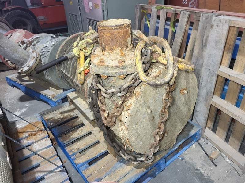 Flygt #2400.402, 140 HP Electric Submersible Dewatering Pump - Image 4