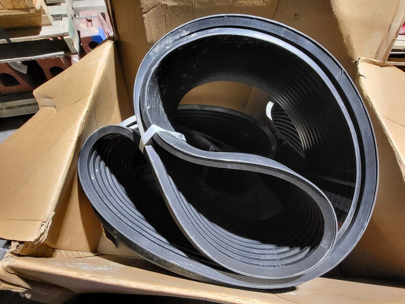 Megadyne #R8V2360, 12 Grooved Banded V-Belt, 128V2360, new surplus - Image 1