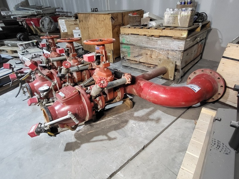 Viking, 3 Sets 6" Dry Fire Sprinkler Valve Assemblies - Viking F-1 w/ Trim, Gate Valves & Switches - Image 7