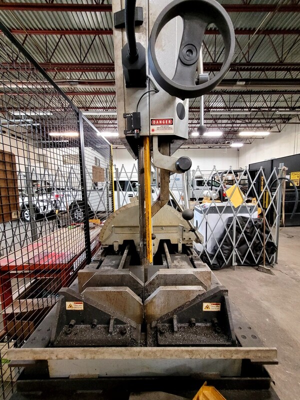 Hyd-Mech #VW18, 22" x 18" Vertical Bandsaw - Image 5