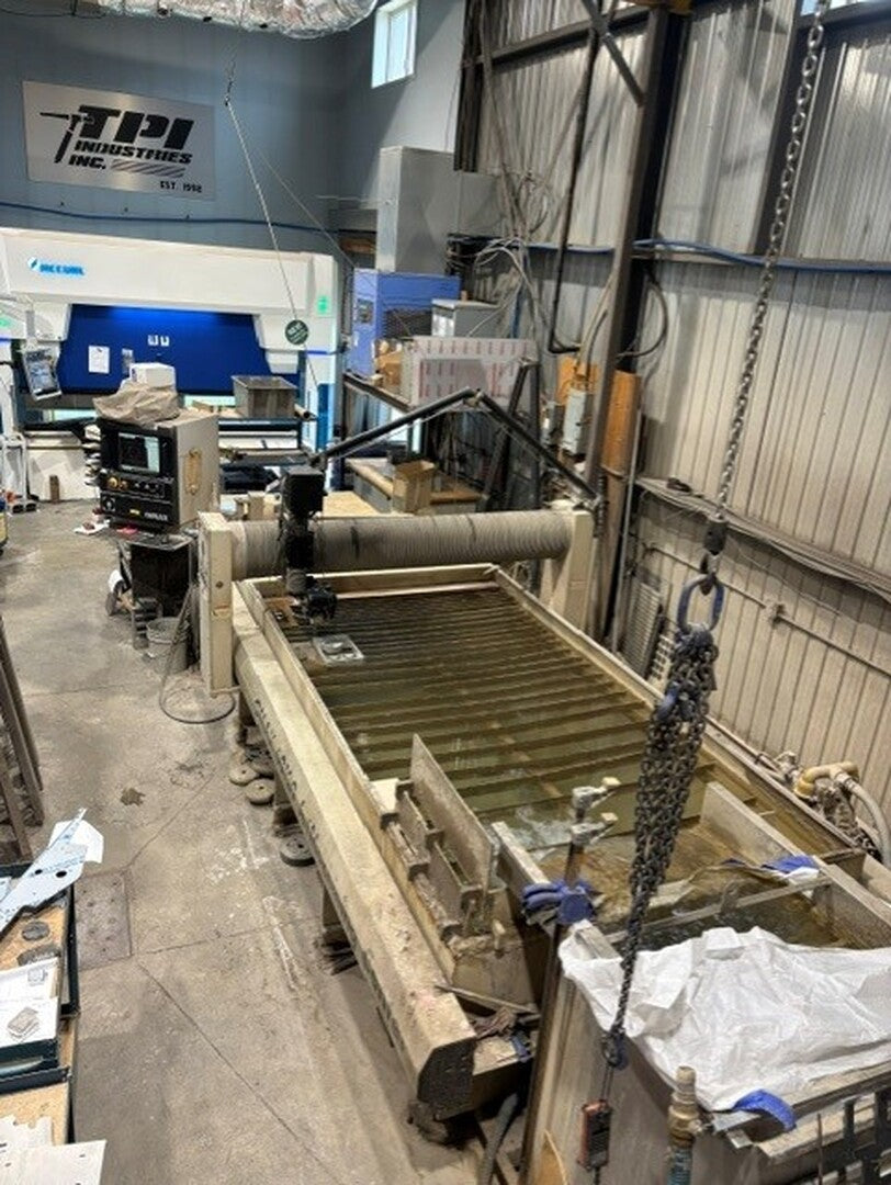 Omax #60120, 60" x 120" CNC Waterjet Cutter w/ 40 HP Enduromax Pump, Tilt-a-jet, 2010 - Image 1