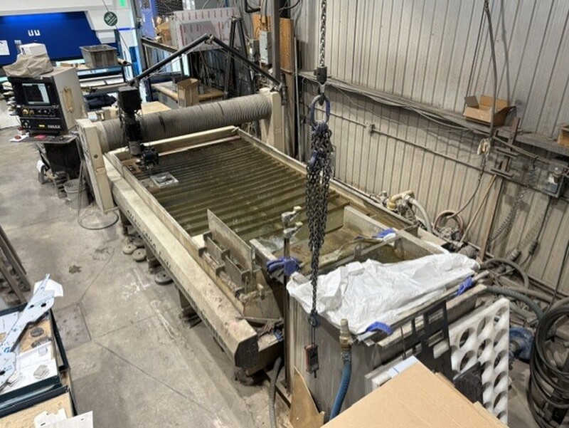 Omax #60120, 60" x 120" CNC Waterjet Cutter w/ 40 HP Enduromax Pump, Tilt-a-jet, 2010 - Image 3