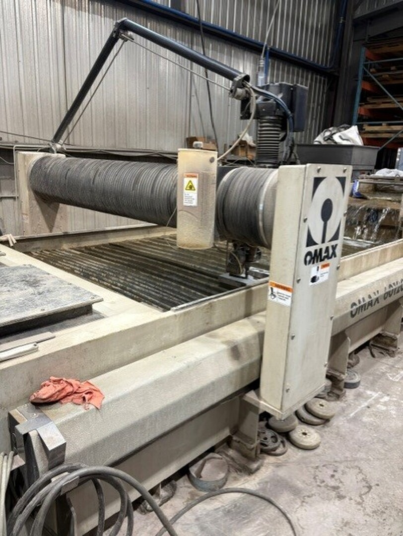 Omax #60120, 60" x 120" CNC Waterjet Cutter w/ 40 HP Enduromax Pump, Tilt-a-jet, 2010 - Image 4