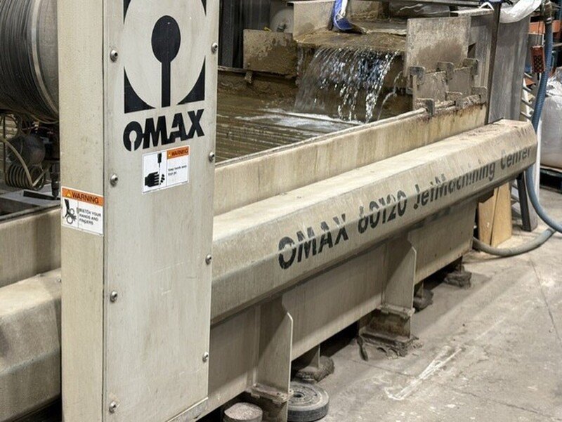 Omax #60120, 60" x 120" CNC Waterjet Cutter w/ 40 HP Enduromax Pump, Tilt-a-jet, 2010 - Image 10