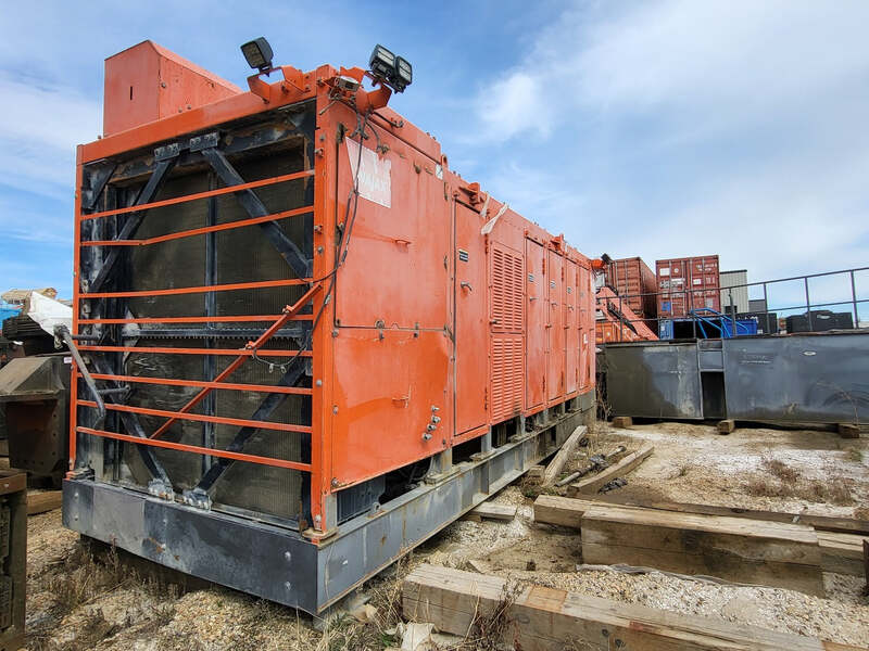 1400 HP Cummins #QSK50, Diesel Engine, 1800 RPM, (2) radiators, 18,126 hours, 2012 - Image 1