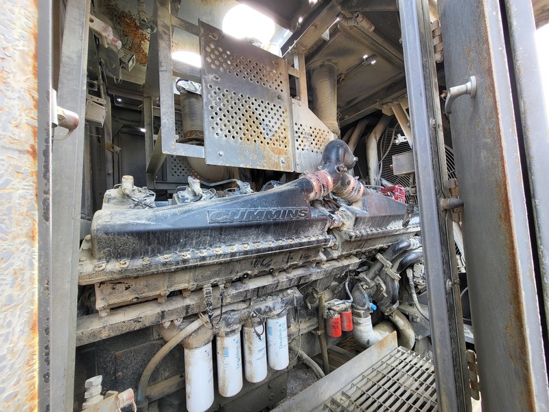 1400 HP Cummins #QSK50, Diesel Engine, 1800 RPM, (2) radiators, 18,126 hours, 2012 - Image 2