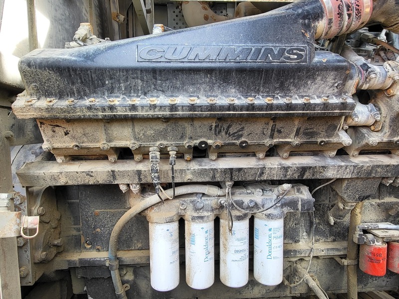 1400 HP Cummins #QSK50, Diesel Engine, 1800 RPM, (2) radiators, 18,126 hours, 2012 - Image 8