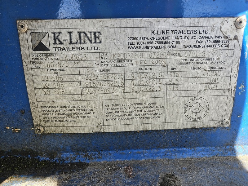 K-Line #6701-5, Side Dump A-Train Ore Transporter, 110 ton, dual powered road-train, 2011 - Image 3