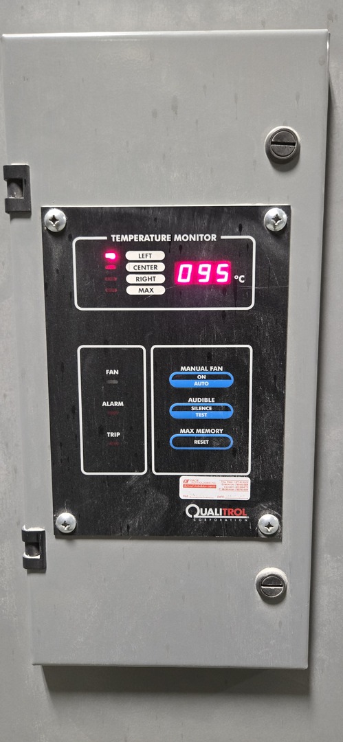 2000/2666 KVA 13800 Pri, 600Y/347 Secondary, Eaton Cutler-Hammer, Dry Type Transformer, 3PH, 2007 - Image 4