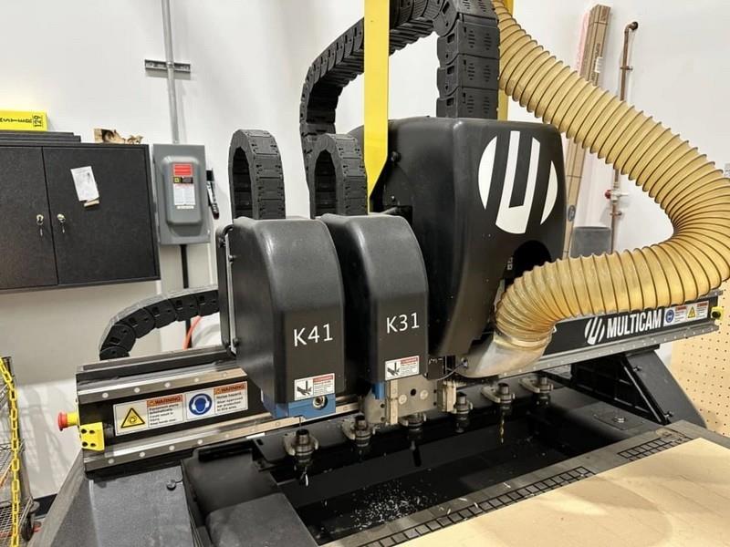 Multicam #APEX-3R, ATC CNC router, 4' x 8' table, 13.4 HP HSD spindle, 24000 RPM, 6 ATC, 2022 - Image 5
