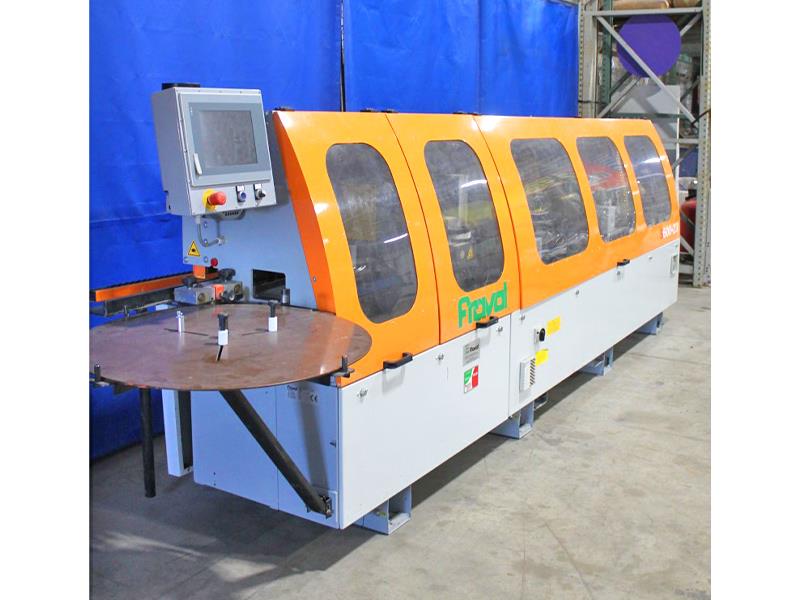 Fravol #Smart-S600-23, edgebander w/pre-mill & corner rounding, 5/16" edge, 2-3/8" panel thickness, 4" min. - Image 3