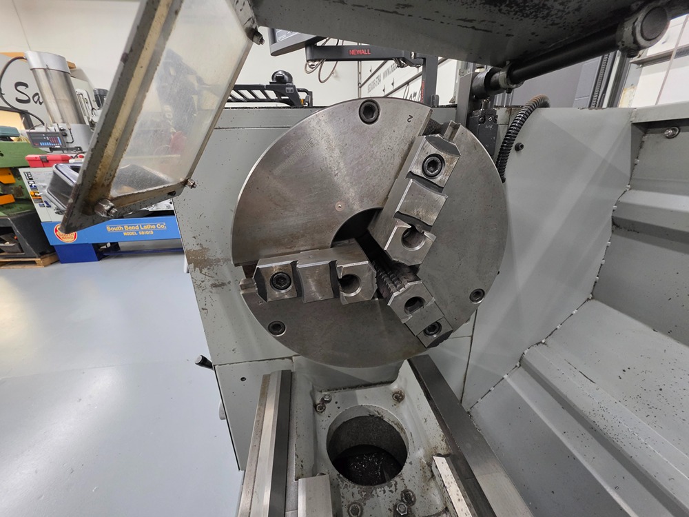 22" x 80" Kent #CS-2280, Precision Lathe, 14.2" socs, 30.7" swing over gap, 10.2" X, 12" 3-jaw chuck, 16" - Image 7