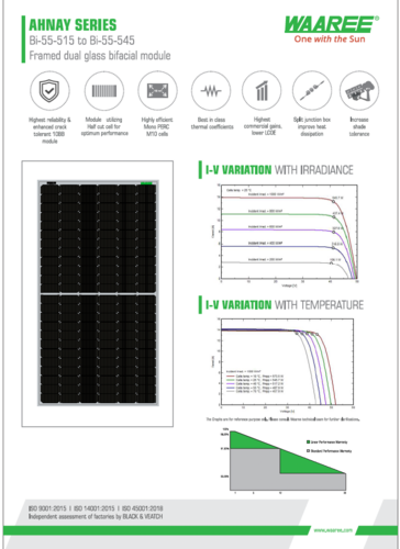 540-550 Watt JA Solar #JAM72D30-550, Solar Panels w/ Turnkey Station, Bifacial Mono PERC half-cell solar - Image 2
