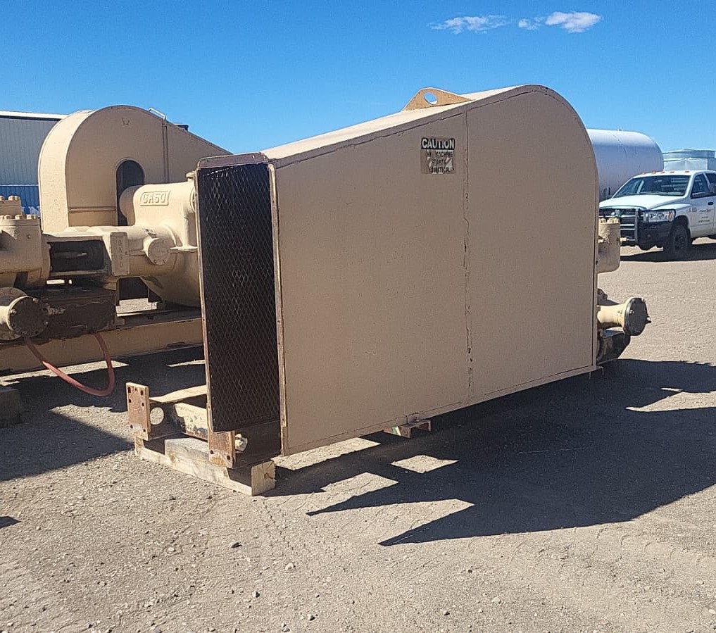 Gaso #2651, Duplex Reciprocating Plunger Pump, 12" stroke, 2" ceramic plungers, 8" suction x 4" discharge - Image 2
