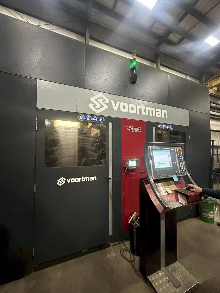 Voortman #41x18, CNC beam drill line, 2016 - Image 1
