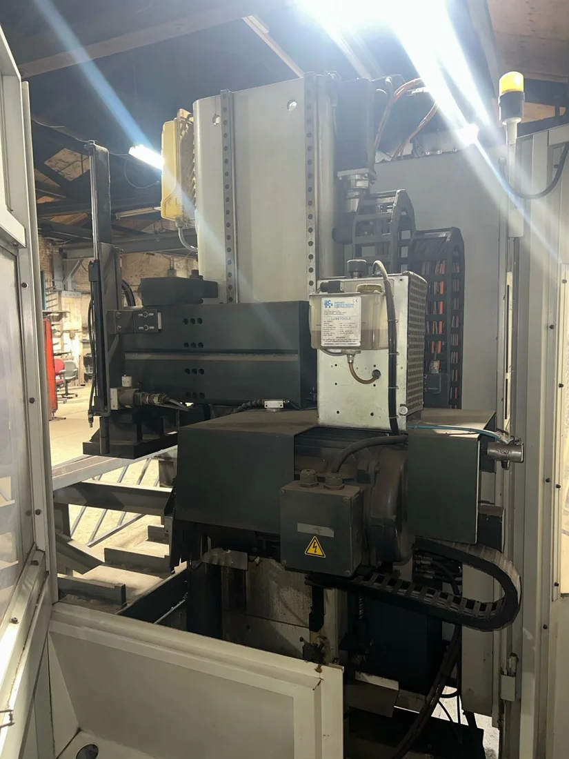 Ficep #1101-DX, CNC beam drill line, 44" max beam, 1-11/16" drilling, 12" spindle stroke, 7.5 HP, 2008 - Image 3