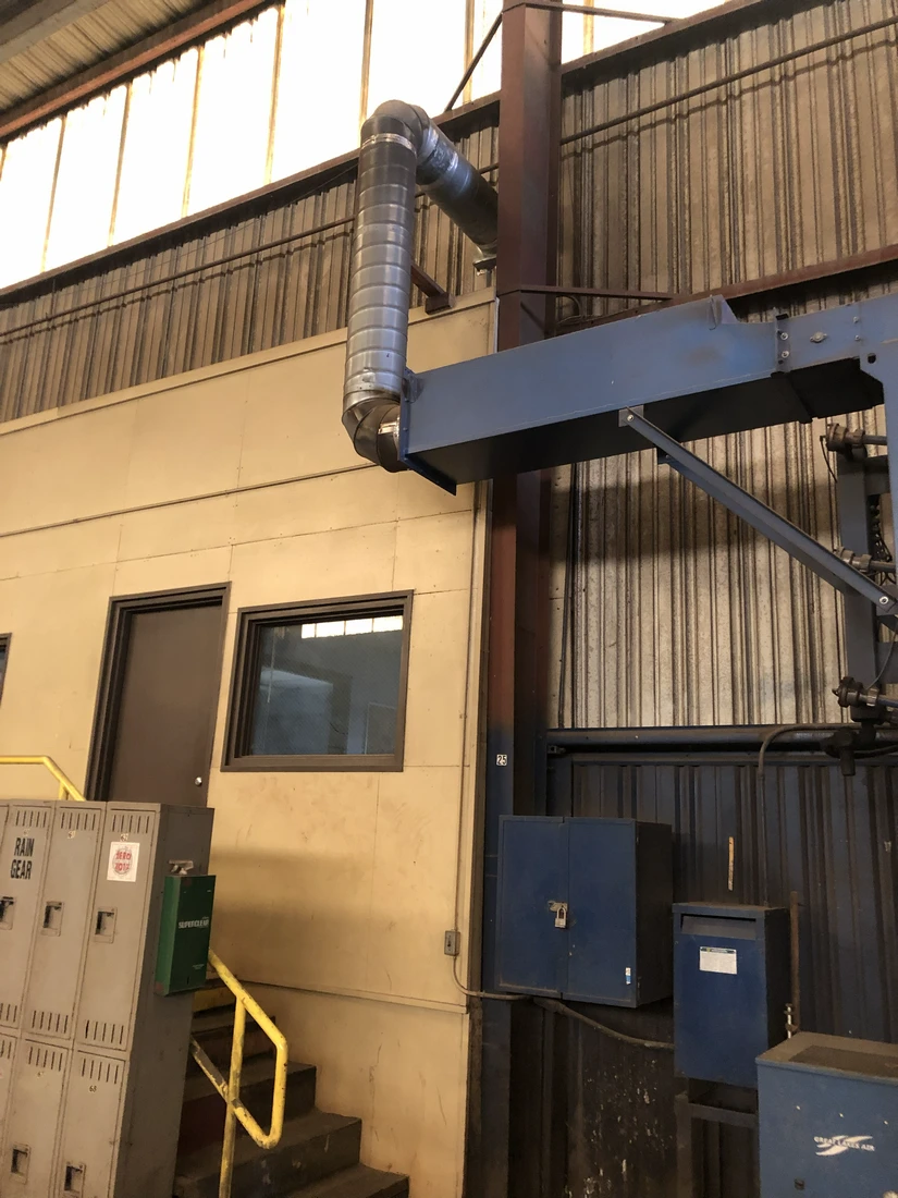 Burlington Automation #Python-X, CNC robotic plasma structural steel system, 36" max profile, Hypertherm - Image 10