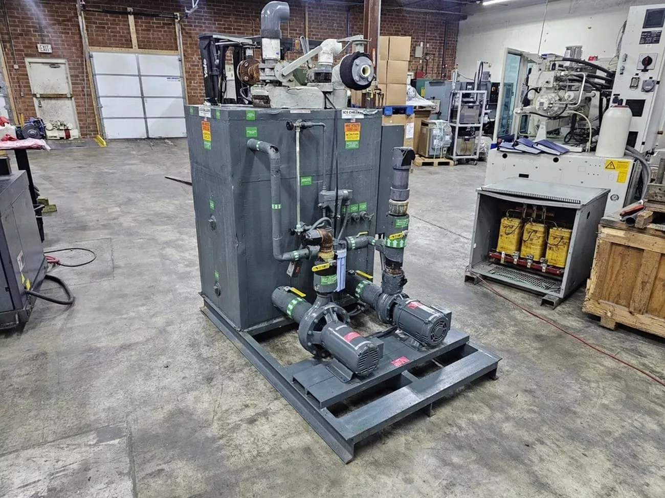 34 Ton, McQuay #AGZ030DHHNN-ER10, Chiller, 180 Gallon Tank, 2013 - Image 5