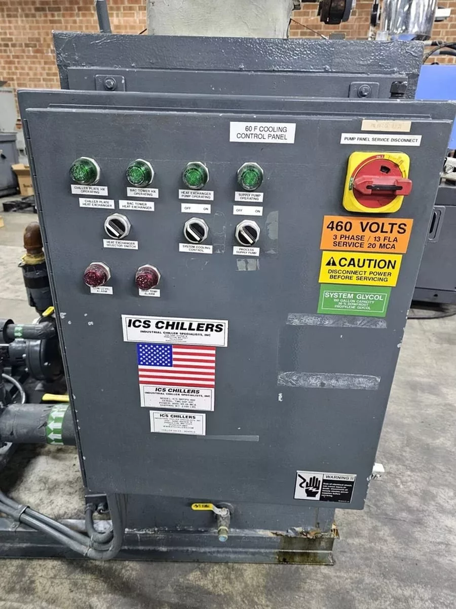 34 Ton, McQuay #AGZ030DHHNN-ER10, Chiller, 180 Gallon Tank, 2013 - Image 8