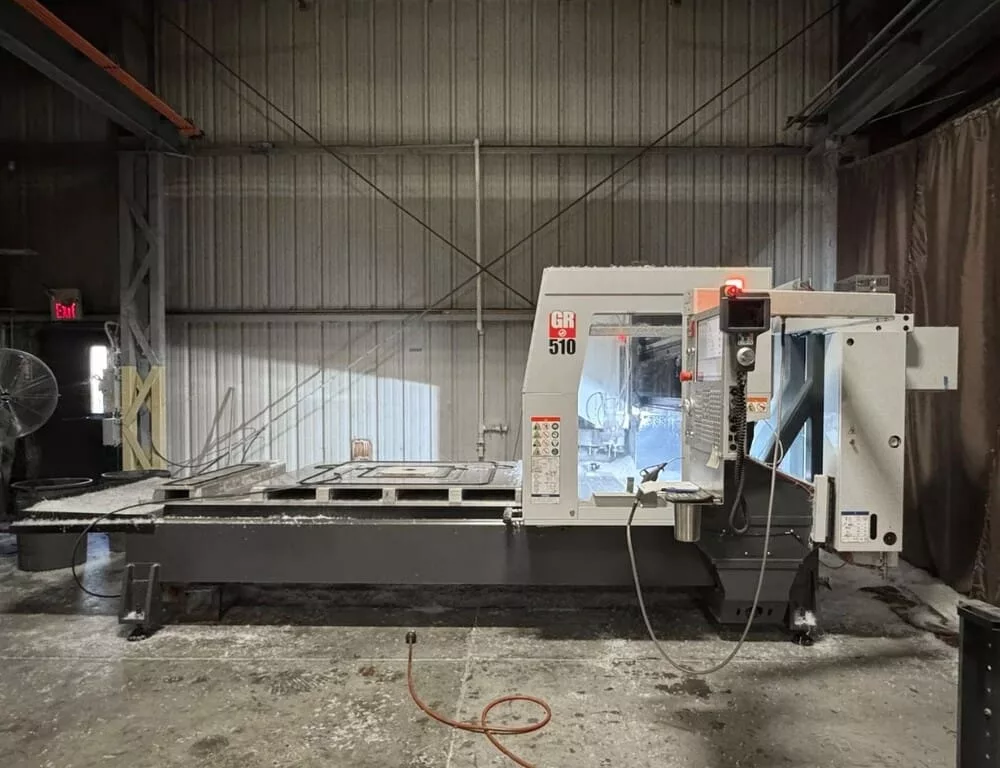 Haas #GR-510, CNC router, 53" x 122" table, 15 HP, 10,000 RPM, CAT 40, 10-station ATC, 2023 - Image 1