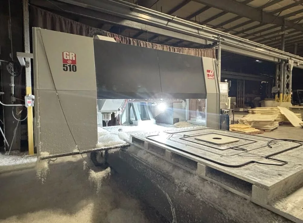 Haas #GR-510, CNC router, 53" x 122" table, 15 HP, 10,000 RPM, CAT 40, 10-station ATC, 2023 - Image 5