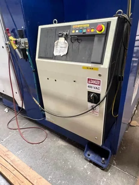 RPT RoboTrim, 6-Axis robotic trimming station, Fanuc M-16iB/20 robot, 110 LB payload, 3 HP Colombo spindle - Image 7
