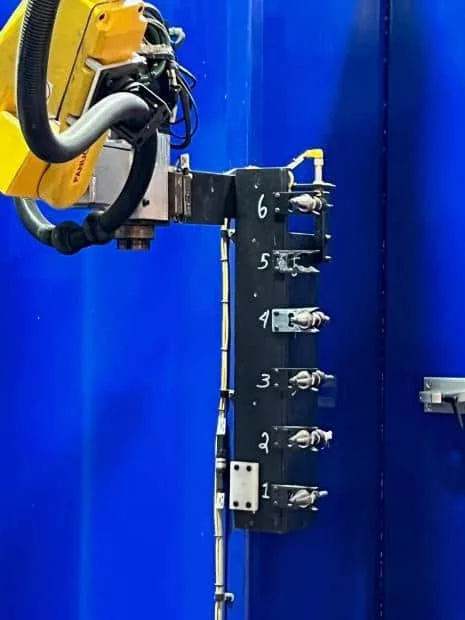 RPT RoboTrim, 6-Axis robotic trimming station, Fanuc M-16iB/20 robot, 110 LB payload, 3 HP Colombo spindle - Image 8