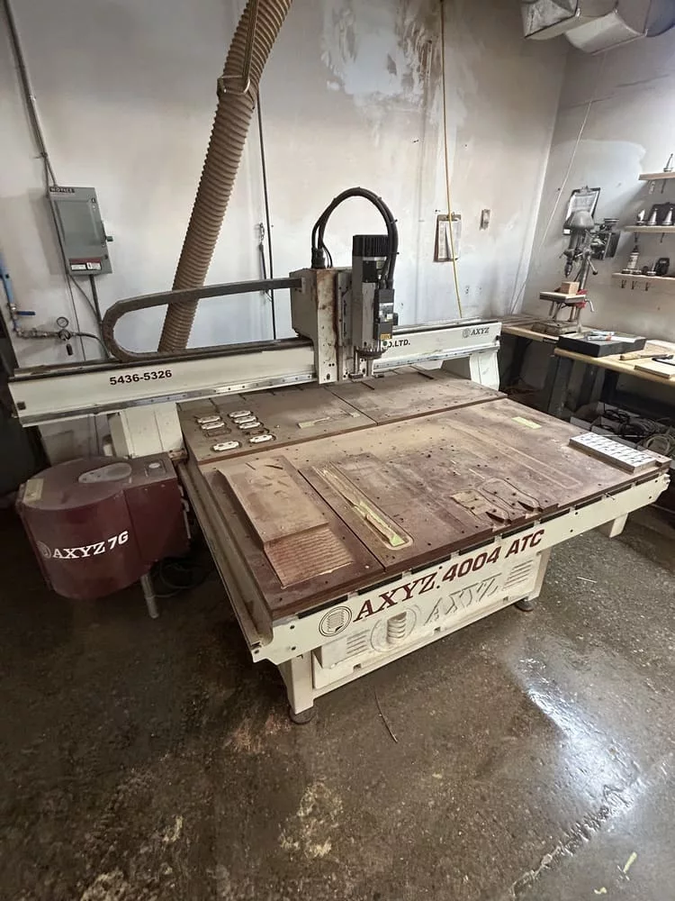 AXYZ #4004, CNC router, 48" x 60" table, 10.8 HP, 24,000 RPM, 7-position ATC, 2015 - Image 1