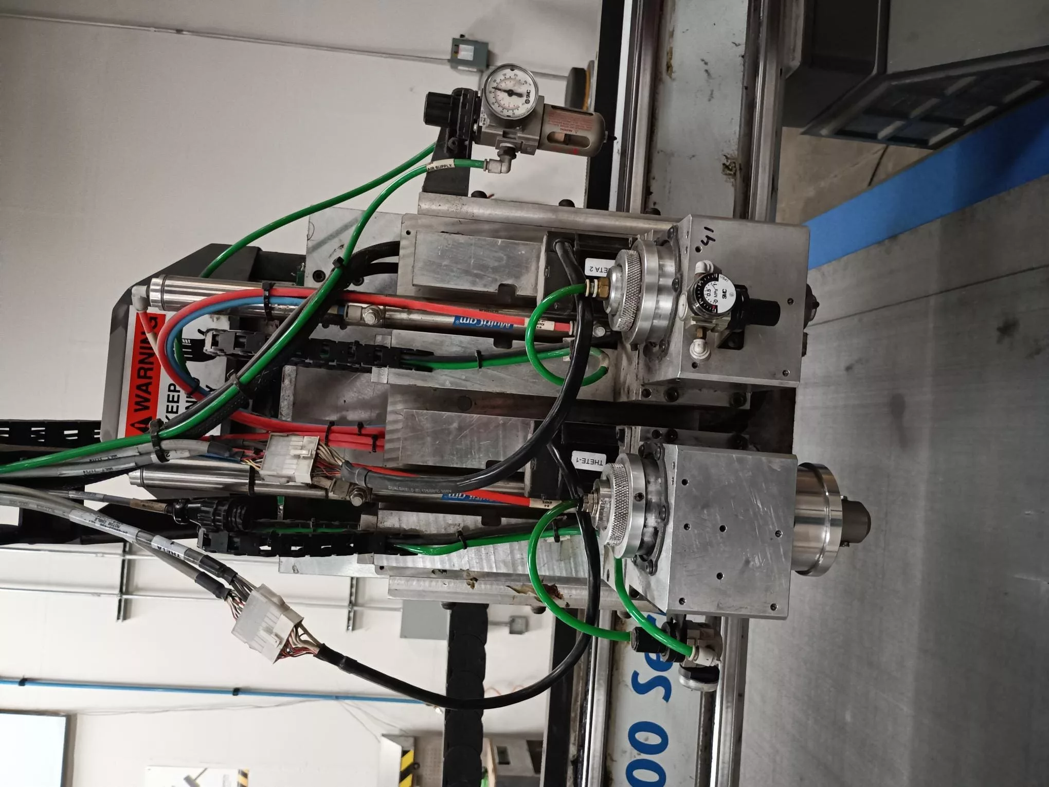 Multicam #3204-R-PF, CNC router, 60" x 120" table, 5.1 HP, 24,000 RPM, creasing wheel & dual tangential - Image 4