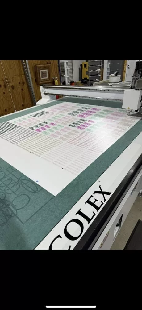 Colex #SX1732-Sharpcut-Bundle-OC, CNC digital cutting system, 67" x 126" work area, triple tool head, 3.1MP - Image 1