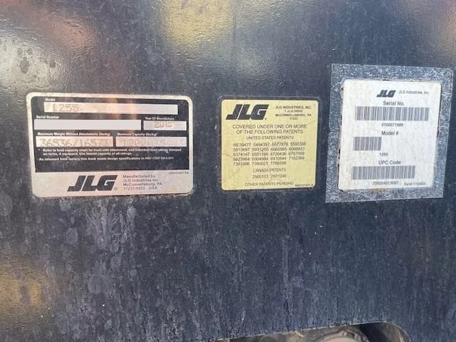 JLG #1255, Telehandler, 2015 - Image 7