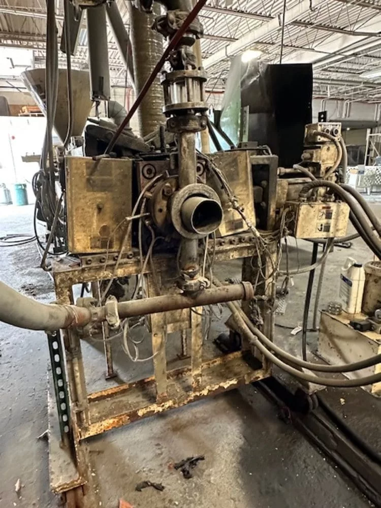 Welex #Gala-6, pelletizing line, 30:1 L/D vented barrel & screw, ran 980 Lbs/Hr HIPS - Image 6