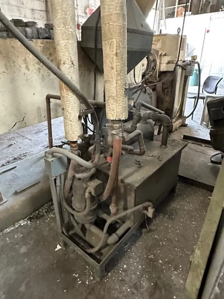 Welex #Gala-6, pelletizing line, 30:1 L/D vented barrel & screw, ran 980 Lbs/Hr HIPS - Image 7
