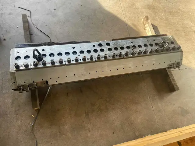 78" sheet extrusion die, .050 to .120 gauge, ran PVC & EVA, 2010 - Image 1