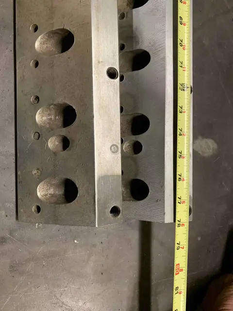 78" sheet extrusion die, .050 to .120 gauge, ran PVC & EVA, 2010 - Image 7