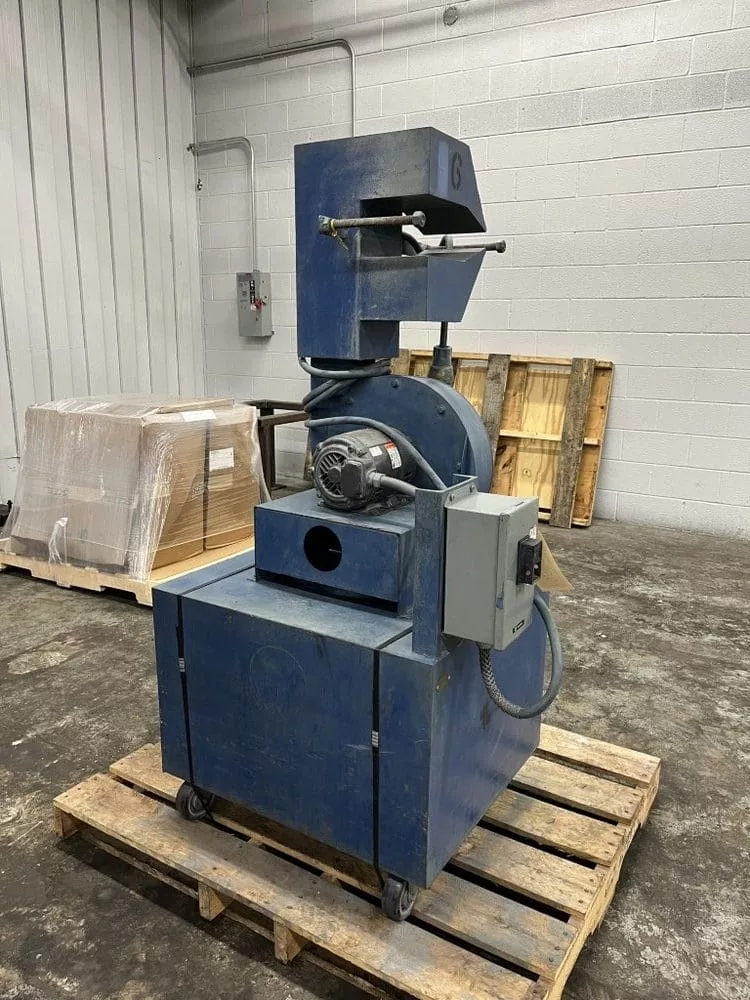 7" air knife classifier, 3 HP, 54" high - Image 3