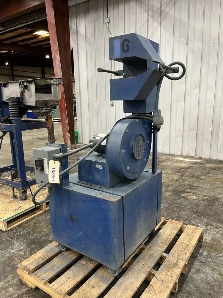 7" air knife classifier, 3 HP, 54" high - Image 4