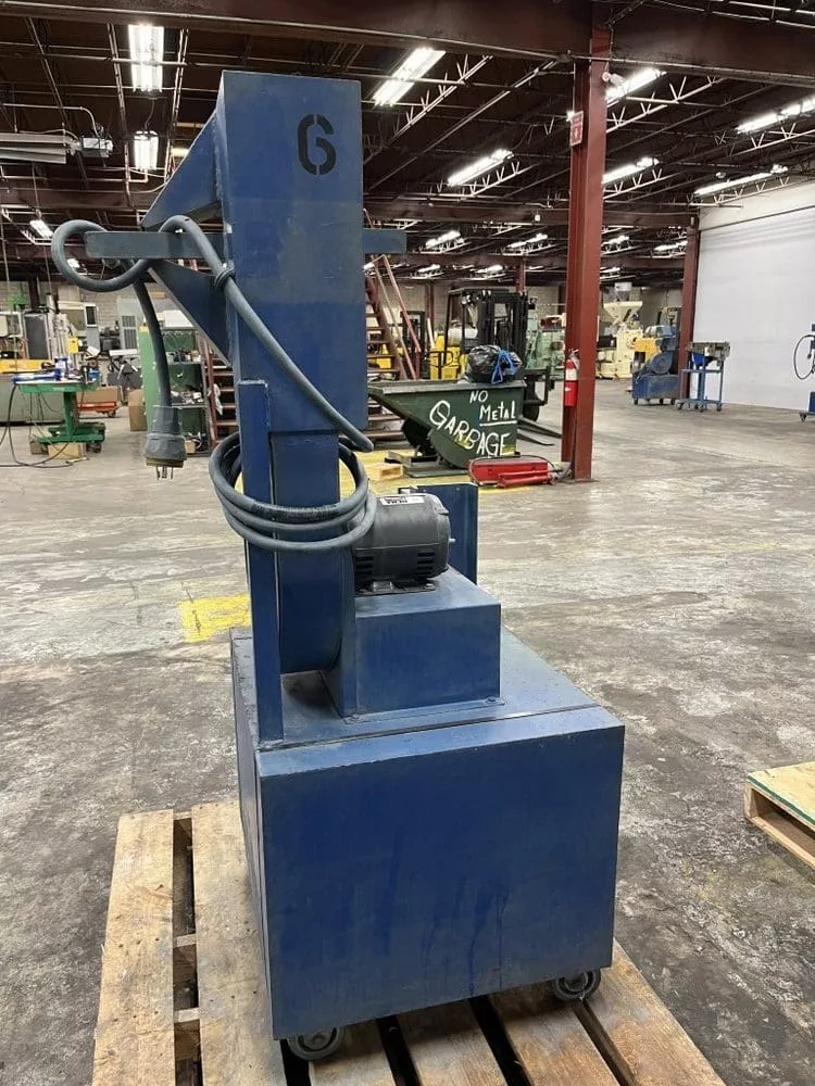 7" air knife classifier, 3 HP, 54" high - Image 6