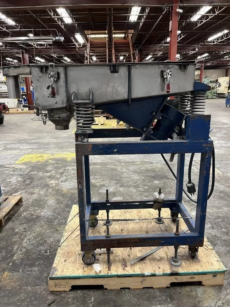 7" air knife classifier, 3 HP, 54" high - Image 7