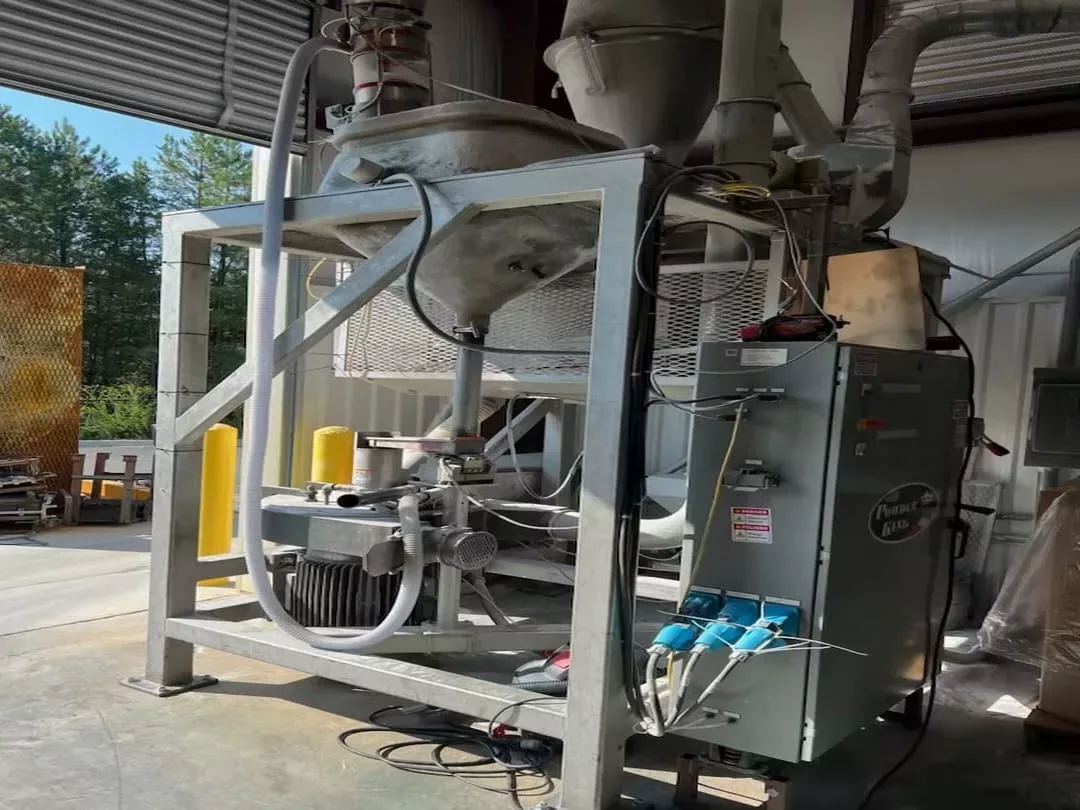PowderKing #DD-120, pulverizer, 7" x 16" opening, 75 HP direct drive, 30 mesh, 500-800 Lbs/Hr LDPE - Image 2