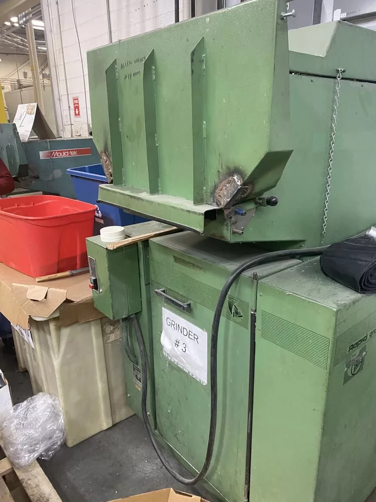 14" x 18" Rapid #1418K, granulator, 25 HP, 3/8" screen, 1997 - Image 7
